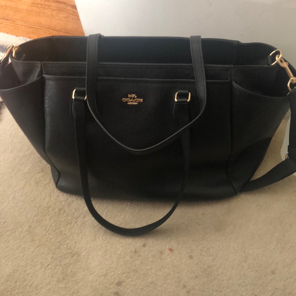 Coach baby/laptop bag